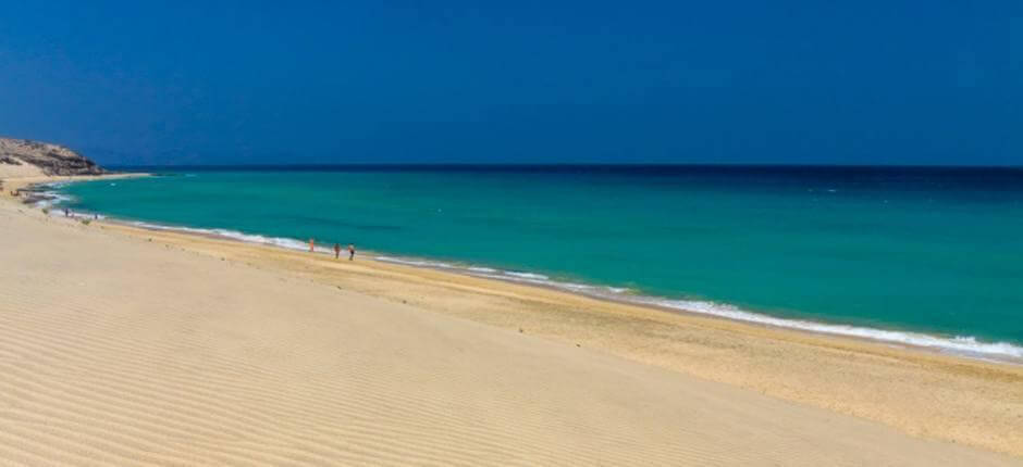 Playa de Esquinzo Butihondo Populaire stranden in Fuerteventura