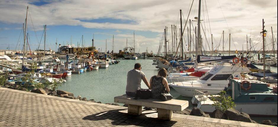 Corralejo havn, marinaer og havner på Fuerteventura 