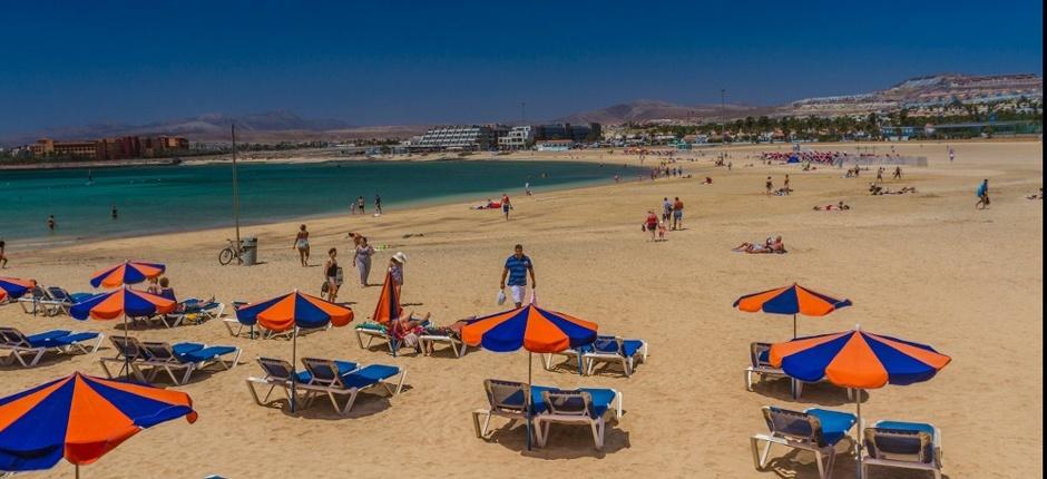 Playa de El Castillo Playas populares de Fuerteventura