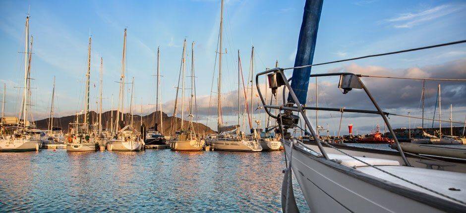 Port Gran Tarajal + Mariny i przystanie na Fuerteventura