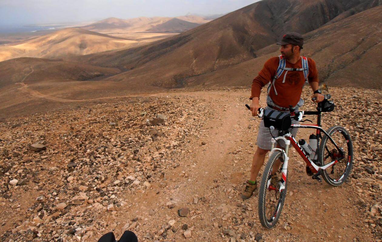 Ruta BTT en el suroeste de Fuerteventura