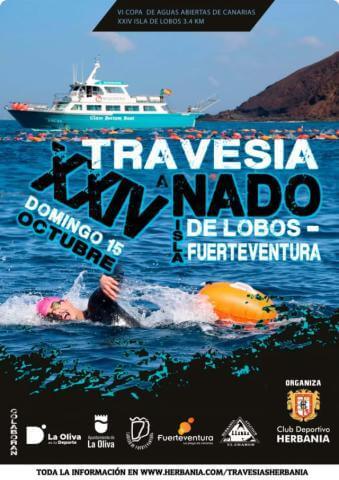 Travesia a nado isla de lobos-ftv