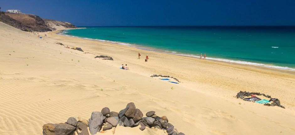 Playa de Esquinzo Butihondo Populaire stranden in Fuerteventura