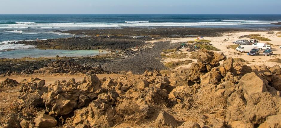 Surf ved spottet i El Hierro Surfspots på Fuerteventura