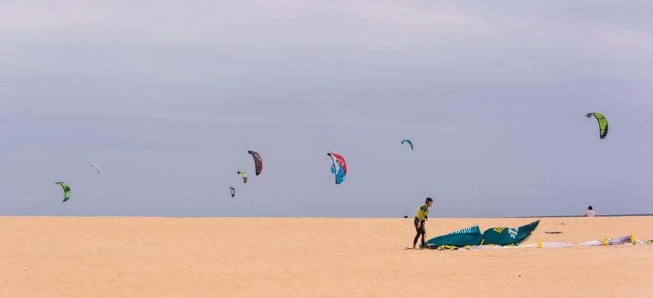 Kitesurf en Flag Beach Spots de kitesurf de Fuerteventura