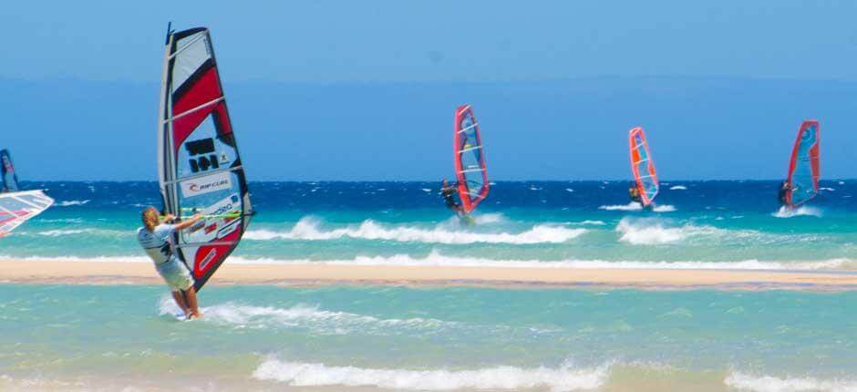 Brettseiling på Playa de Sotavento, Brettseilingsteder på Fuerteventura